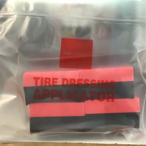 MAXSHINE TIRE DRESSING APPLICATOR 4 PACK