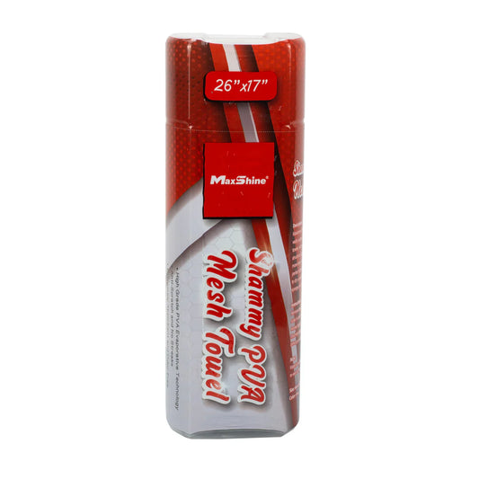 MAXSHINE SHAMMY 26X17 PVA MESH TOWEL